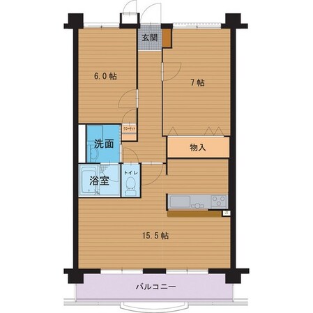 ハートフルマンション　エクセランの物件間取画像